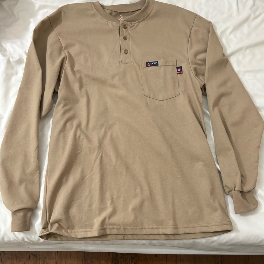 Brand new men’s FR long sleeve shirt. Never worn.
